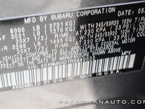 Used 2024 Subaru Ascent Onyx Edition image 23