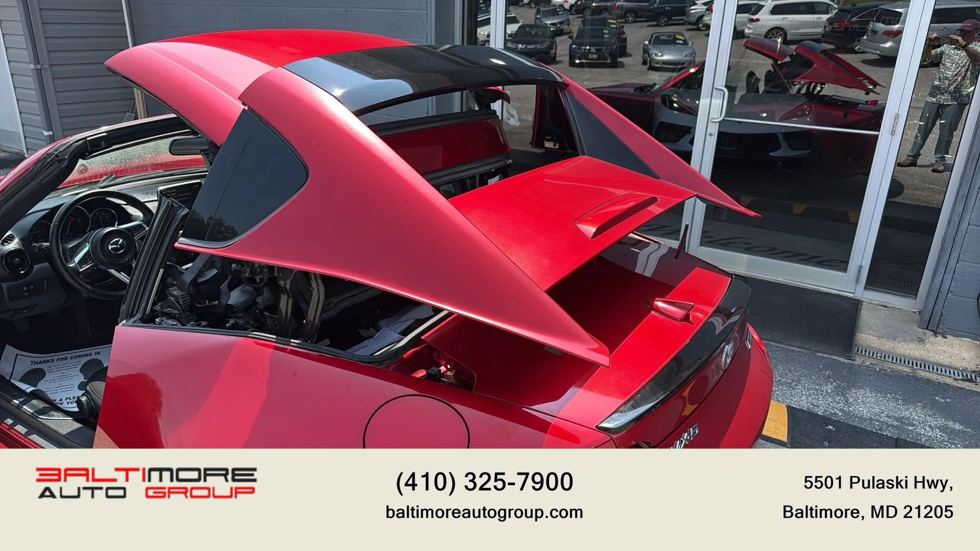 Used 2017 MAZDA MX-5 Miata RF Club RWD image 9