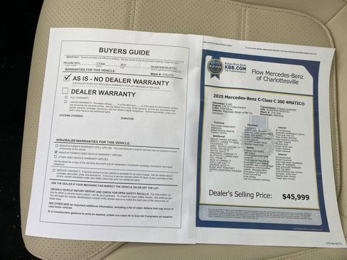 Certified 2025 Mercedes-Benz C 300 4MATIC Sedan image 33