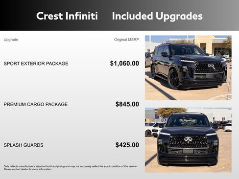 Certified 2026 INFINITI QX80 4WD w/ Sport Exterior Package image 5