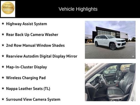 Used 2021 Jeep Grand Cherokee L Overland w/ Advanced Protech Group III image 19