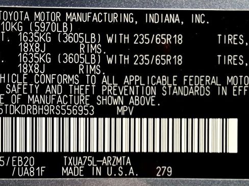 Certified 2024 Toyota Highlander XLE image 27