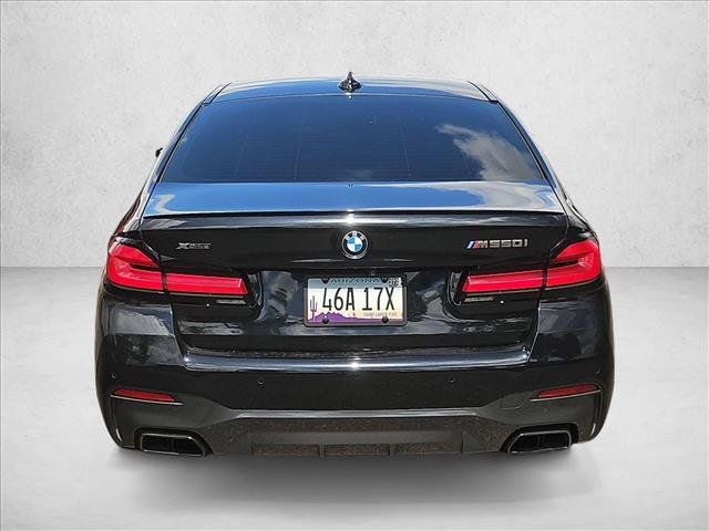 Used 2021 BMW M550i xDrive w/ Dynamic Handling Package AWD/4WD image 8