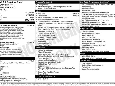 Used 2023 Audi Q5 2.0T Premium Plus w/ Premium Plus Package image 18