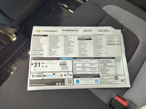 New 2026 Chevrolet TrailBlazer LT w/ Convenience Package FWD image 17
