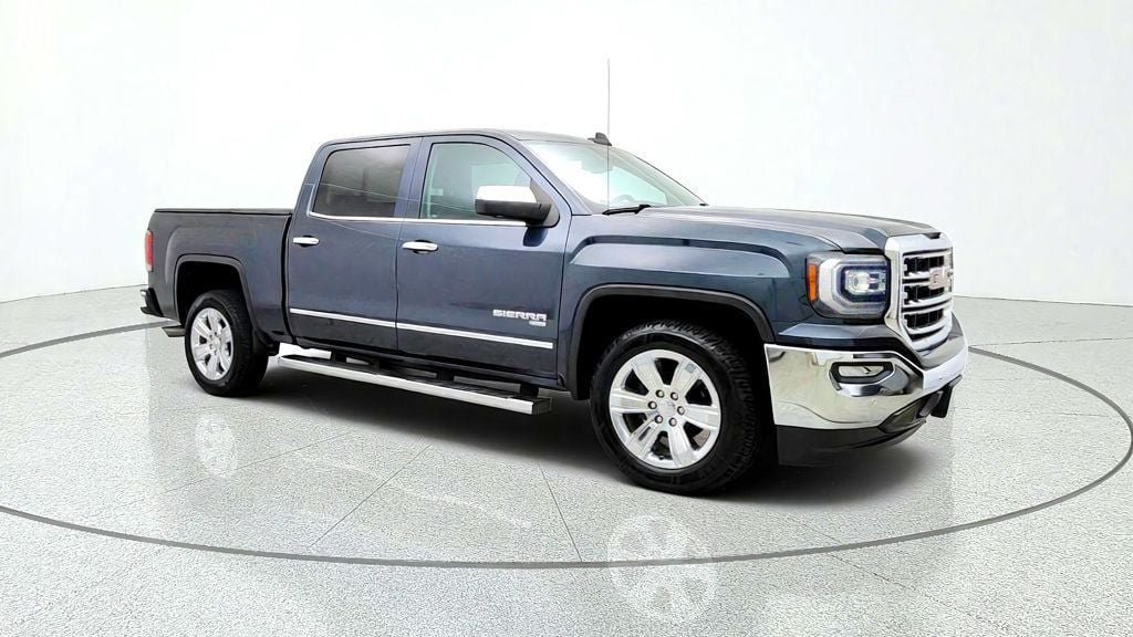 Used 2018 GMC Sierra 1500 SLT w/ Enhanced Driver Alert Package RWD image 3