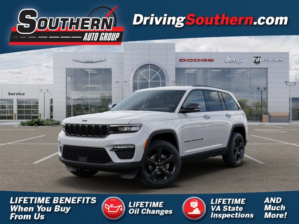 New 2025 Jeep Grand Cherokee Limited w/ Black Appearance Package AWD/4WD 360° Tour