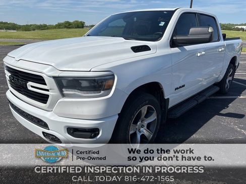 Used 2019 RAM 1500 Sport w/ Alpine Leather & Sound Group AWD/4WD image 1
