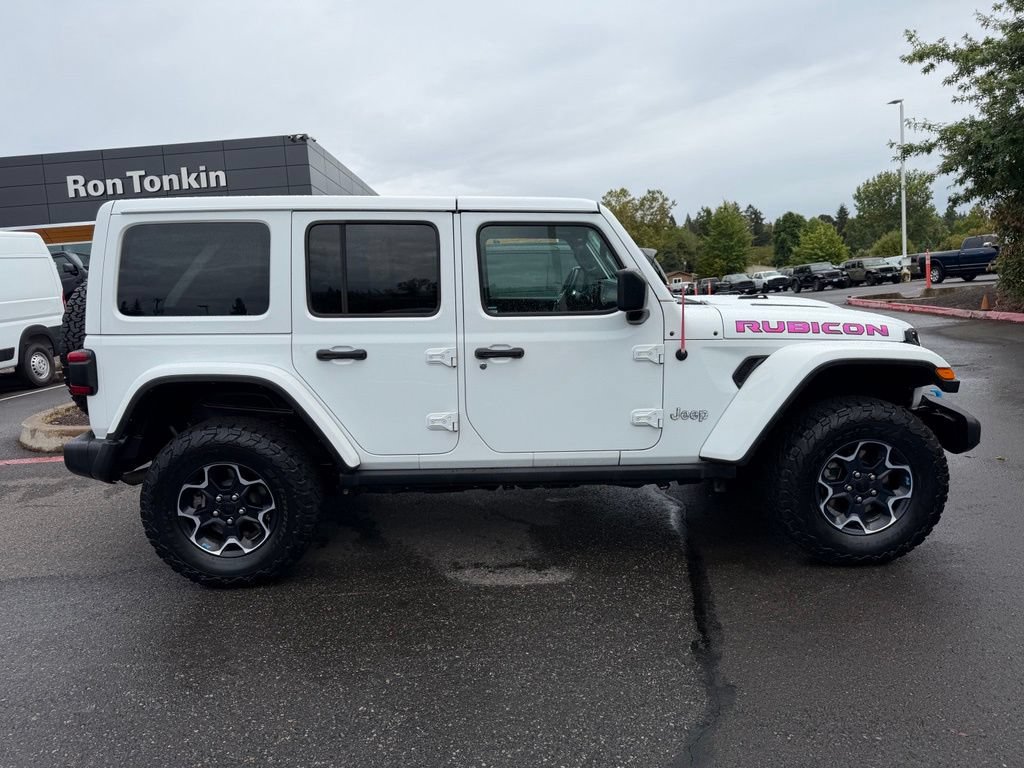 Used 2023 Jeep Wrangler Unlimited Rubicon 4xe w/ Cold Weather Group AWD/4WD image 8