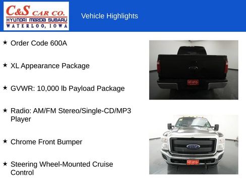 Used 2016 Ford F250 XL w/ XL Appearance Package AWD/4WD image 7