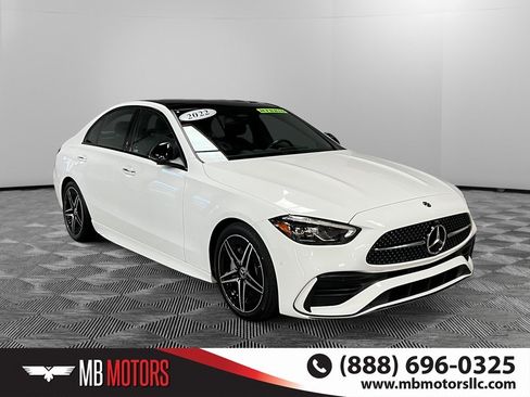 Used 2022 Mercedes-Benz C 300 4MATIC Sedan image 1