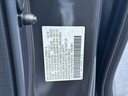 New 2026 Honda Odyssey Touring image 34