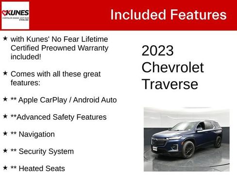 Used 2023 Chevrolet Traverse LT AWD/4WD image 4