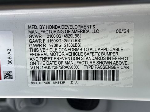 Used 2024 Honda Accord Sport image 30