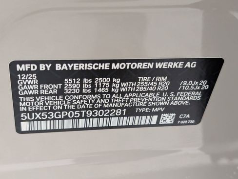 New 2026 BMW X3 xDrive30i w/ M Sport Package AWD/4WD image 21