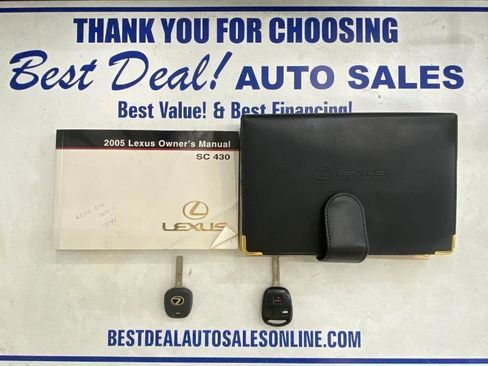 Used 2005 Lexus SC 430 Convertible image 26