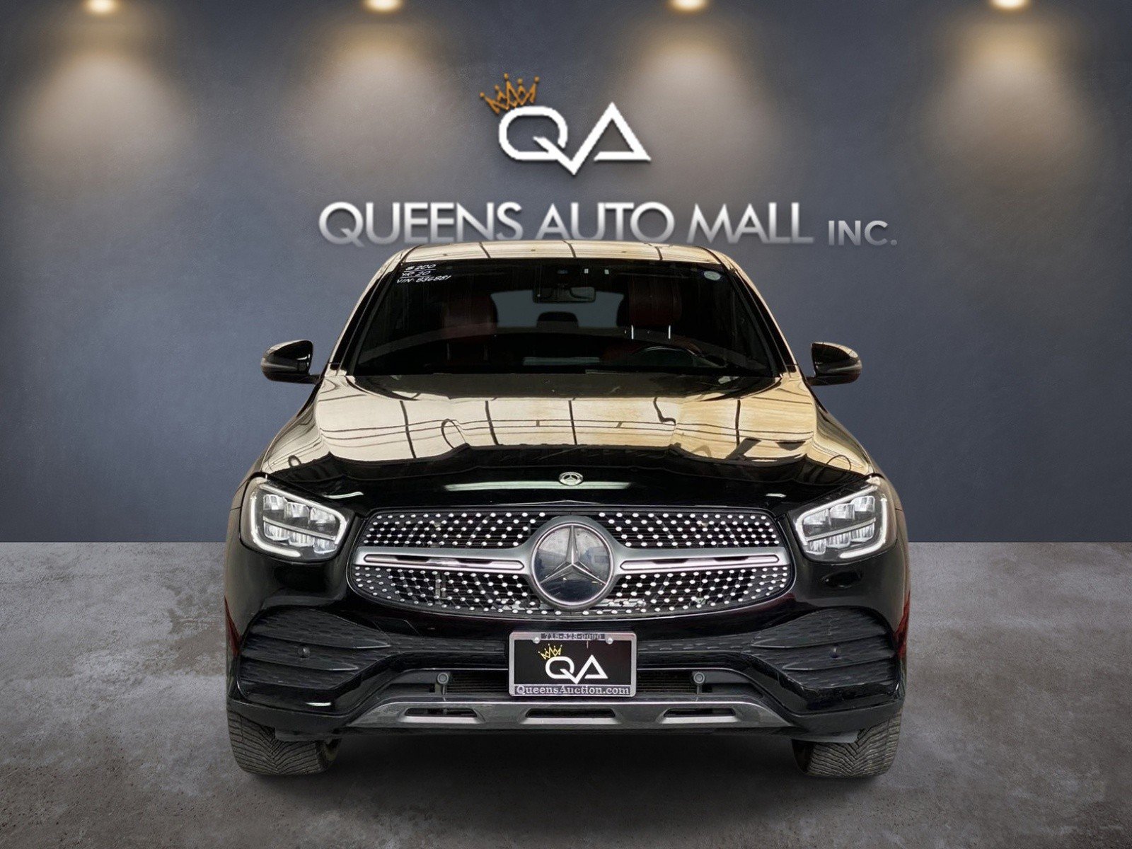 Used 2020 Mercedes-Benz GLC 300 4MATIC Coupe w/ AMG Line image 2