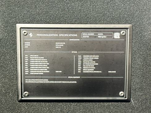 Certified 2017 Ferrari 488 Spider image 20