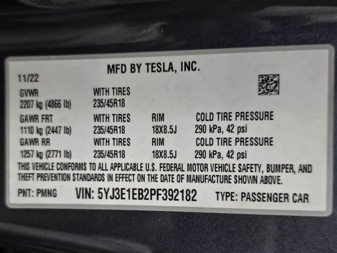 Used 2023 Tesla Model 3 Long Range AWD/4WD image 42