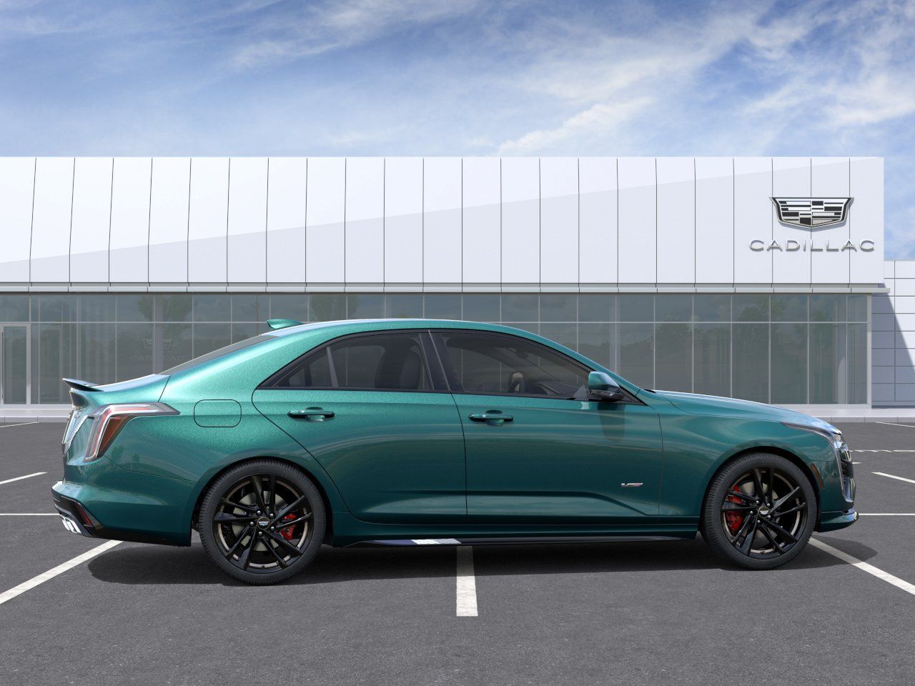 New 2026 Cadillac CT4 V w/ LPO, Bronce Accent Package RWD image 5
