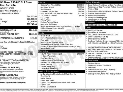 New 2026 GMC Sierra 2500 SLT w/ SLT Premium Package image 6