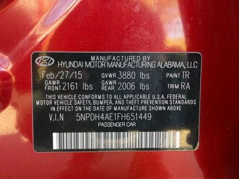 Used 2015 Hyundai Elantra SE image 33