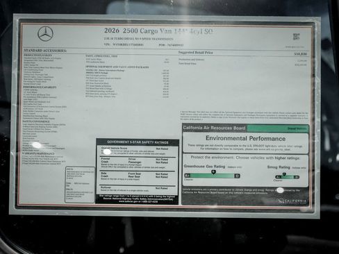 New 2026 Mercedes-Benz Sprinter 2500 image 21