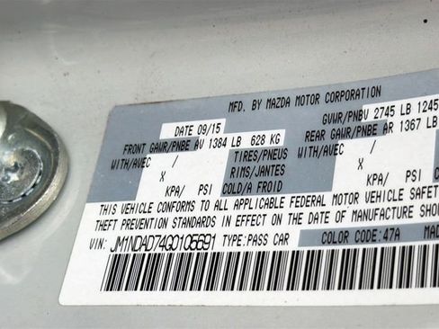 Used 2016 MAZDA MX-5 Miata Grand Touring image 24