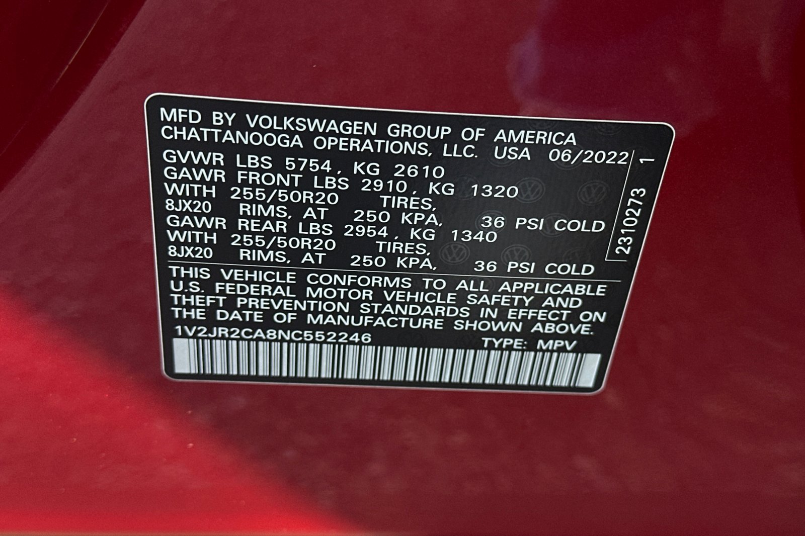 Used 2022 Volkswagen Atlas SE FWD image 29