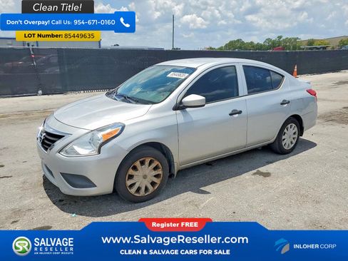 Used 2018 Nissan Versa S Plus FWD image 1