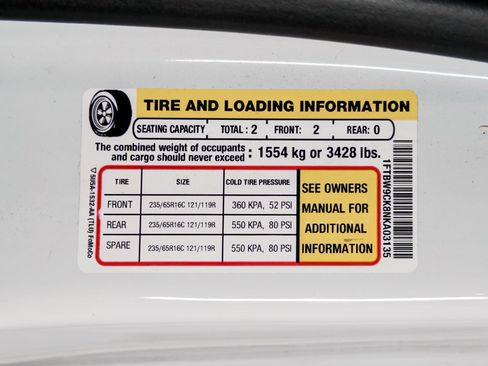 Used 2022 Ford E-Transit Medium Roof w/ Load Area Protection Package RWD image 25