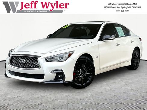 Used 2020 INFINITI Q50 Red Sport 400 w/ Proactive Package AWD/4WD image 1