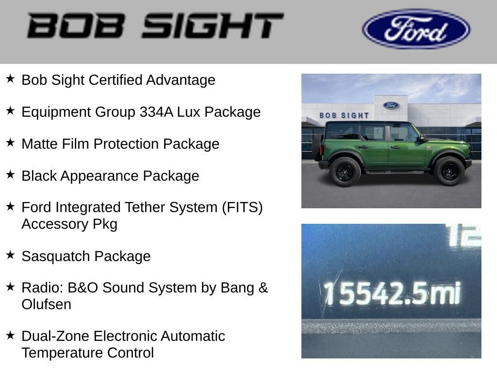Used 2025 Ford Bronco Badlands AWD/4WD image 3
