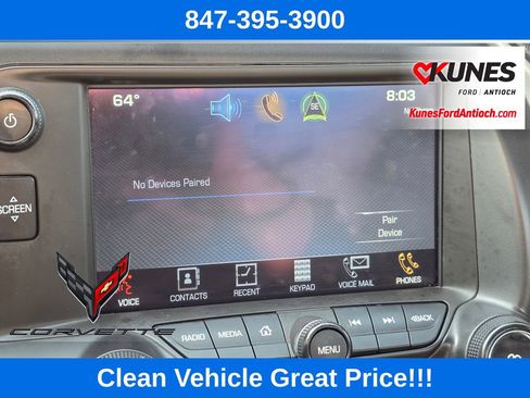 Used 2014 Chevrolet Corvette Stingray Convertible w/ 2LT Preferred Equipment Group RWD image 52
