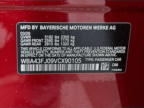 Used 2027 BMW 530i w/ M Sport Package RWD image 24
