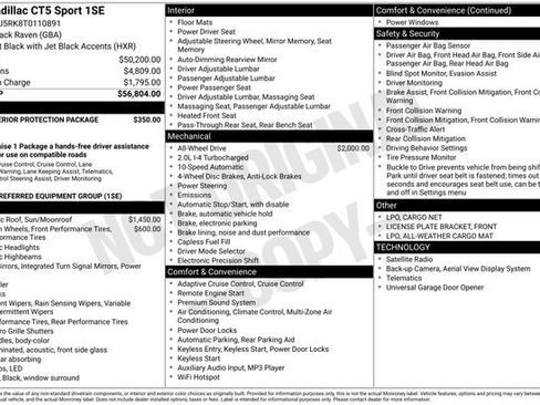 New 2026 Cadillac CT5 Sport image 9