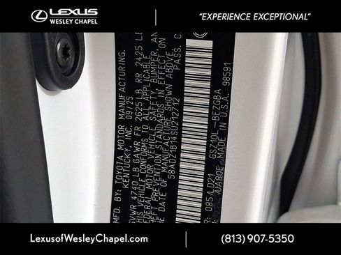 New 2025 Lexus ES 350 w/ Premium Package image 33