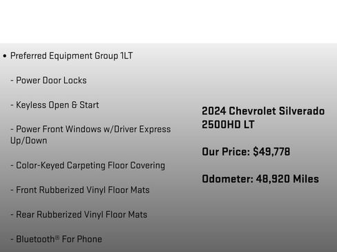 Used 2024 Chevrolet Silverado 2500 LT w/ Z71 Sport Edition image 12