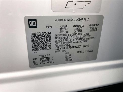 Used 2024 Cadillac XT6 Luxury w/ LPO, Floor Liner Package AWD/4WD image 37
