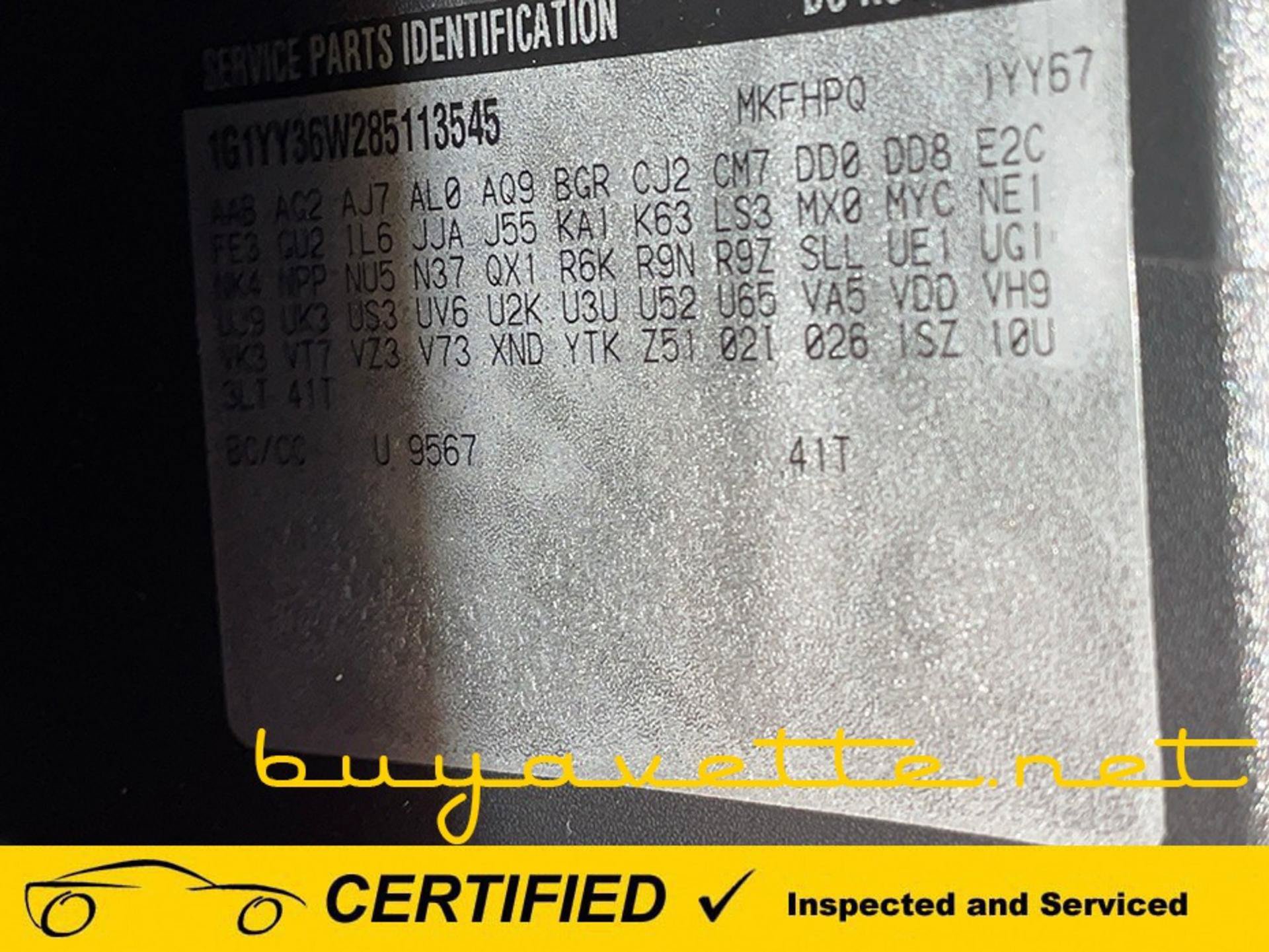 Used 2008 Chevrolet Corvette Convertible w/ Preferred Equipment Group RWD image 30