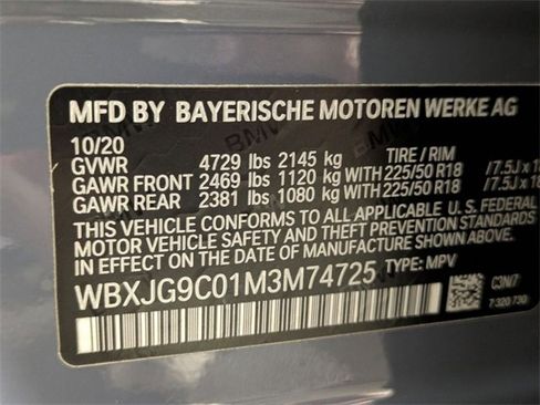 Used 2021 BMW X1 xDrive28i w/ Convenience Package image 34