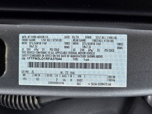 Used 2024 Ford F150 XLT w/ Mobile Office Package AWD/4WD image 28