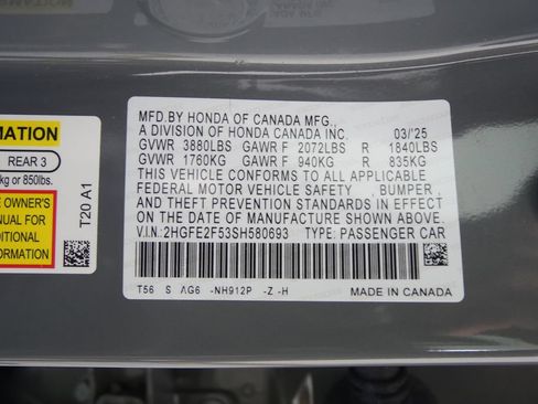 Used 2025 Honda Civic Sport image 27