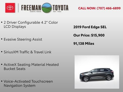 Used 2019 Ford Edge SEL w/ Equipment Group 201A AWD/4WD image 13
