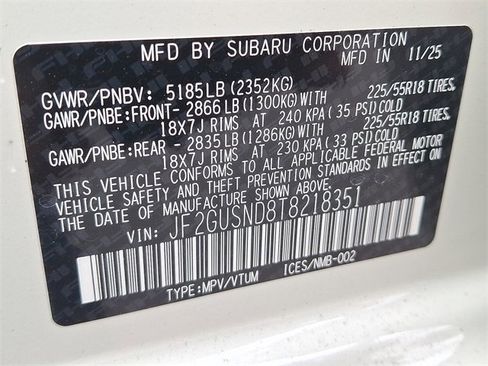 New 2026 Subaru Crosstrek 2.5i Limited image 10