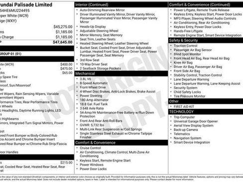 Used 2021 Hyundai Palisade Limited image 38