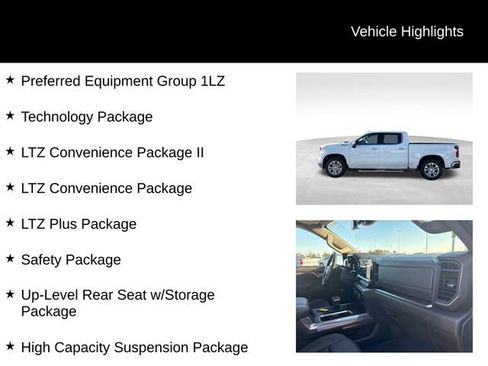 Certified 2024 Chevrolet Silverado 1500 LTZ w/ Technology Package image 3
