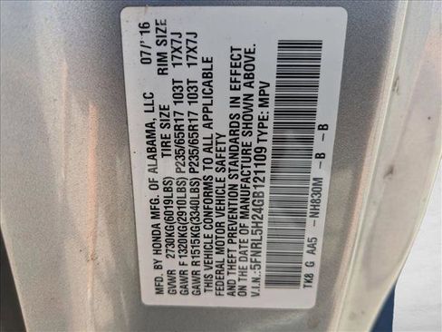 Used 2016 Honda Odyssey LX image 15