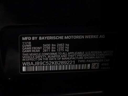 Used 2019 BMW M550i xDrive w/ Premium Package 2 image 25