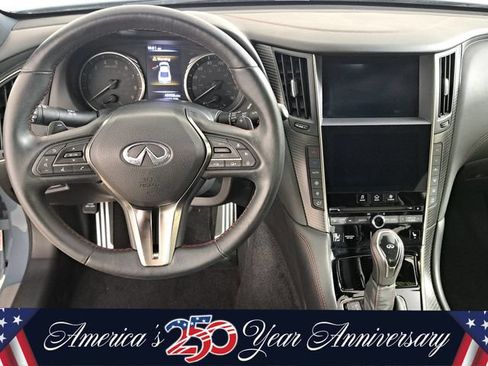 Used 2022 INFINITI Q60 Red Sport 400 w/ Carbon Fiber Package RWD image 13